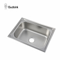 single bowl kitchen basin sink stainless steel